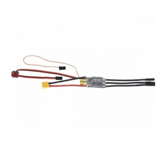 Brushless - Regolatore brushless 35A XT60 + telemetria BEC 5.0 - 8.0V Graupner - FLASH RC
