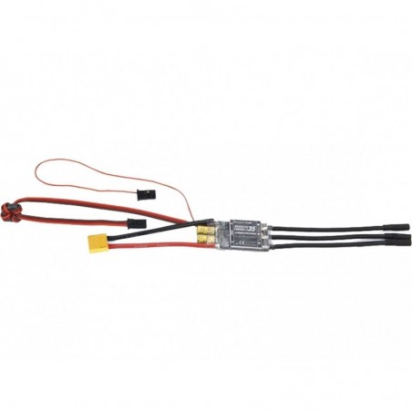 Brushless - Controleur Brushless 35A XT60 + télémétrie BEC 5.0 - 8.0V Graupner - FLASH RC