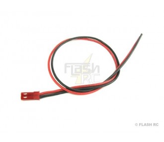 Cables for batteries, motors, etc... - JST-BEC male 0.5mm², 30cm German quality Muldental - FLASH RC