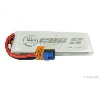 Antriebsbatterien für RC-Flugzeuge - Dualsky Batterie, lipo 2S 7.4V 4000mAh 25C Stecker XT60 - FLASH RC
