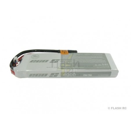 Baterías de propulsión de aviones RC - Batería Dualsky, lipo 2S 7.4V 4000mAh 25C toma XT60 - FLASH RC