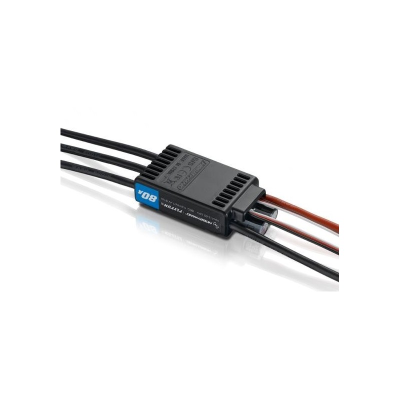 Brushless - Controleur Brushless 2-6S 80A BEC FLYFUN V5 HOBBYWING - FLASH RC