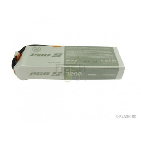 Batterie Dualsky ECO S, lipo 4S 14.8V 3200mAh 25C prise XT60 - FLASH RC