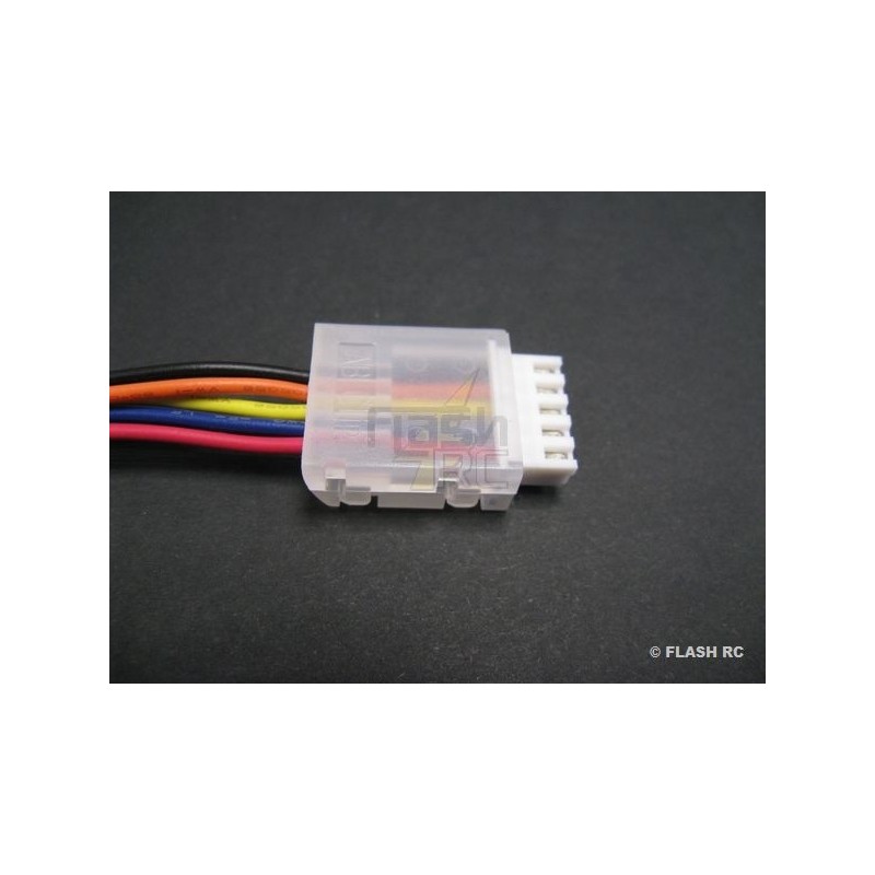 Balancing sockets holders - Clips for Balancing sockets JST-XH battery 2S (10 pcs) - FLASH RC