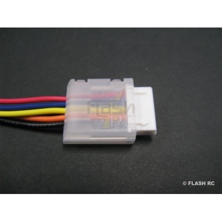 Soportes para tomas de equilibrado - Clips para tomas de equilibrado JST-XH batería 2S (10 uds) - FLASH RC