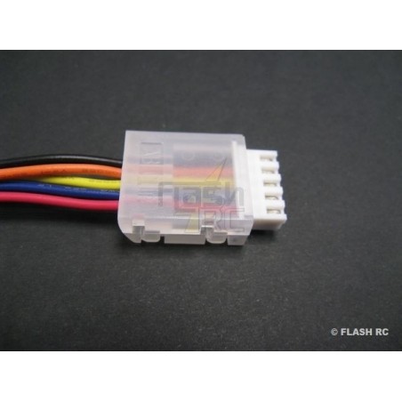 Soportes para tomas de equilibrado - Clips para tomas de equilibrado JST-XH batería 4S (10 uds) - FLASH RC