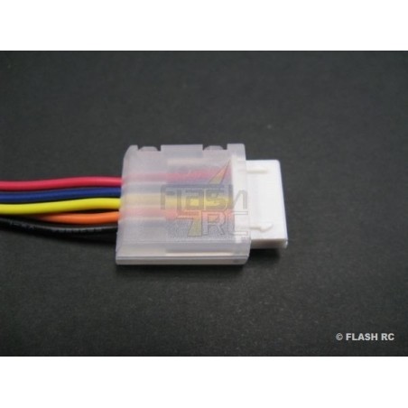 Balancing sockets holders - Clips for Balancing sockets JST-XH battery 4S (10 pcs) - FLASH RC