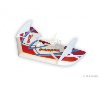 RC Flying Wings - Hotwing 500 Mini rosso ARF Hacker ModeL - FLASH RC