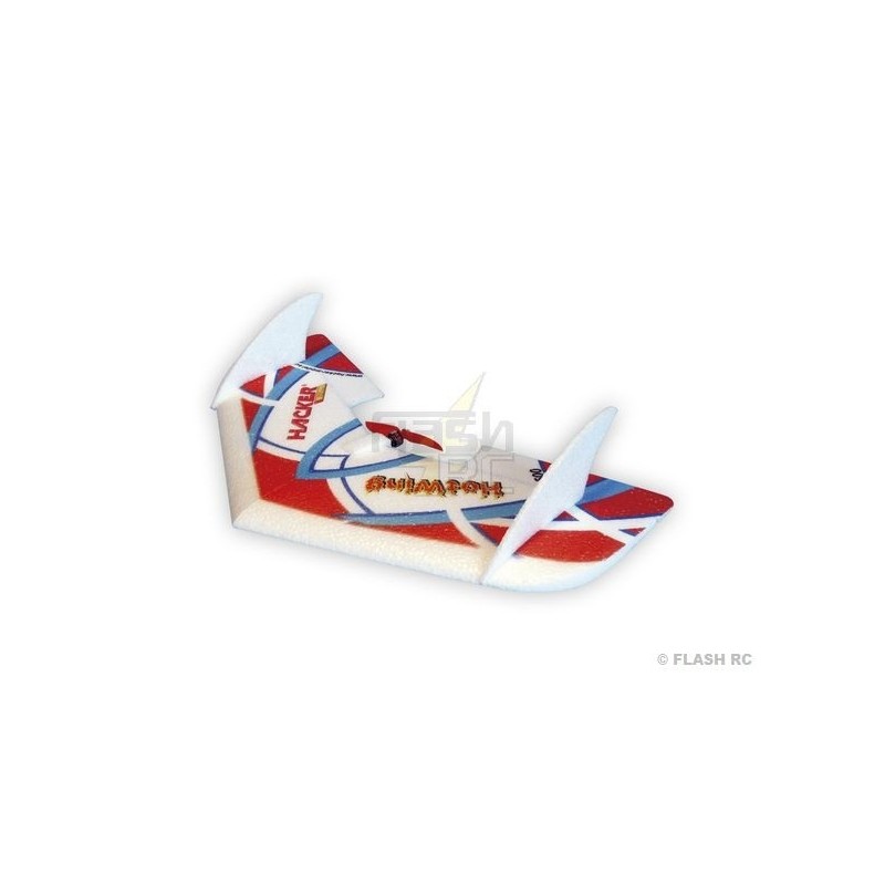 RC Flying Wings - Hotwing 500 Mini rosso ARF Hacker ModeL - FLASH RC