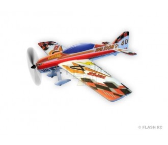 Aeromobile acrobatico RC - Hacker Model Super Zoom 2 rosso ARF circa 1,00m - FLASH RC