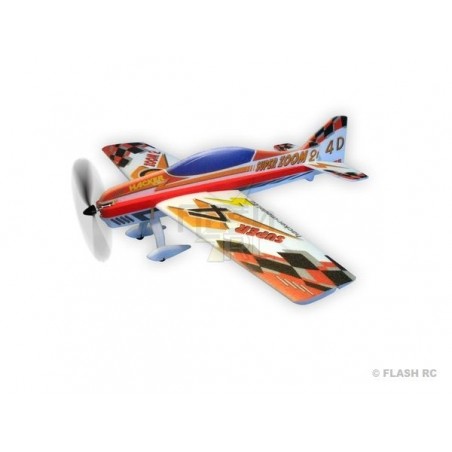 Avión acrobático RC - Hacker Model Super Zoom 2 rojo ARF aprox.1.00m - FLASH RC