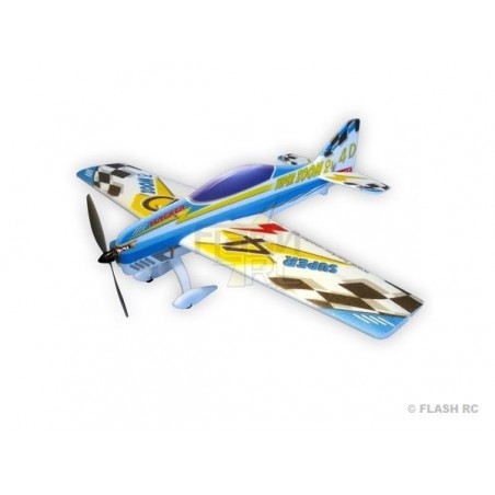 RC Aerobatic Aircraft - Hacker Aircraft model Super Zoom 2 blue ARF approx.1.00m - FLASH RC