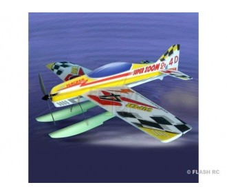 RC-Kunstflugzeuge - Flugzeug Hacker model Super Zoom 2 orange ARF ca.1.00m - FLASH RC 2