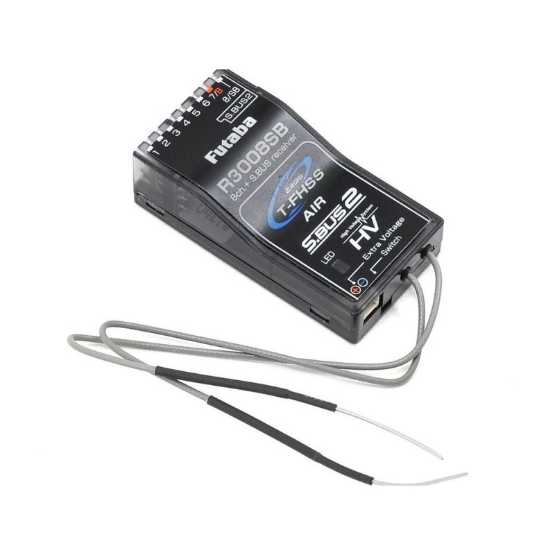 2.4GHz S-FHSS/FHSS/T-FHSS FUTABA - Empfänger R3008SB 2.4Ghz Futaba 8-Kanal T-FHSS - FLASH RC