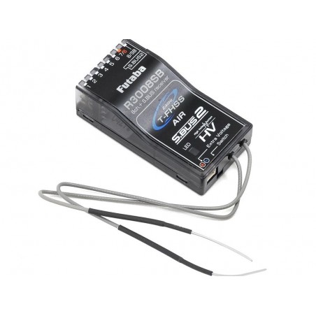 2.4GHz S-FHSS/FHSS/T-FHSS FUTABA - Recepteur R3008SB 2.4Ghz Futaba 8 Voies T-FHSS - FLASH RC