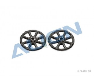 T-REX 150 - H15G001XX - Main gear 78 teeth (2 pcs) - T-REX 150 Align - FLASH RC