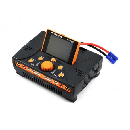 Chargers - Charger 406DUO 1400W 12V Icharger - FLASH RC