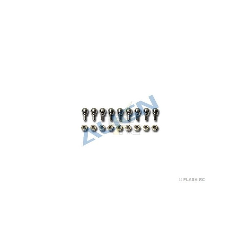 T-REX 600 E / PRO - HN6052 - Satz A-Kugelgelenke - TREX 600 Align - FLASH RC