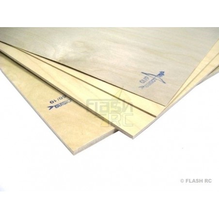 CTP - Sperrholz - CTP AIR LOISIRS 9-lagiges Birkensperrholz 5.0mm 50/10 (50x30cm) - FLASH RC
