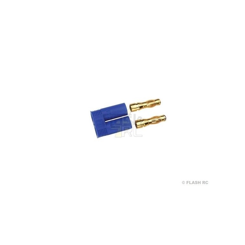 Toma EC2/EC3/EC5/DC3 - Toma EC5 macho - Calidad alemana Muldental - FLASH RC