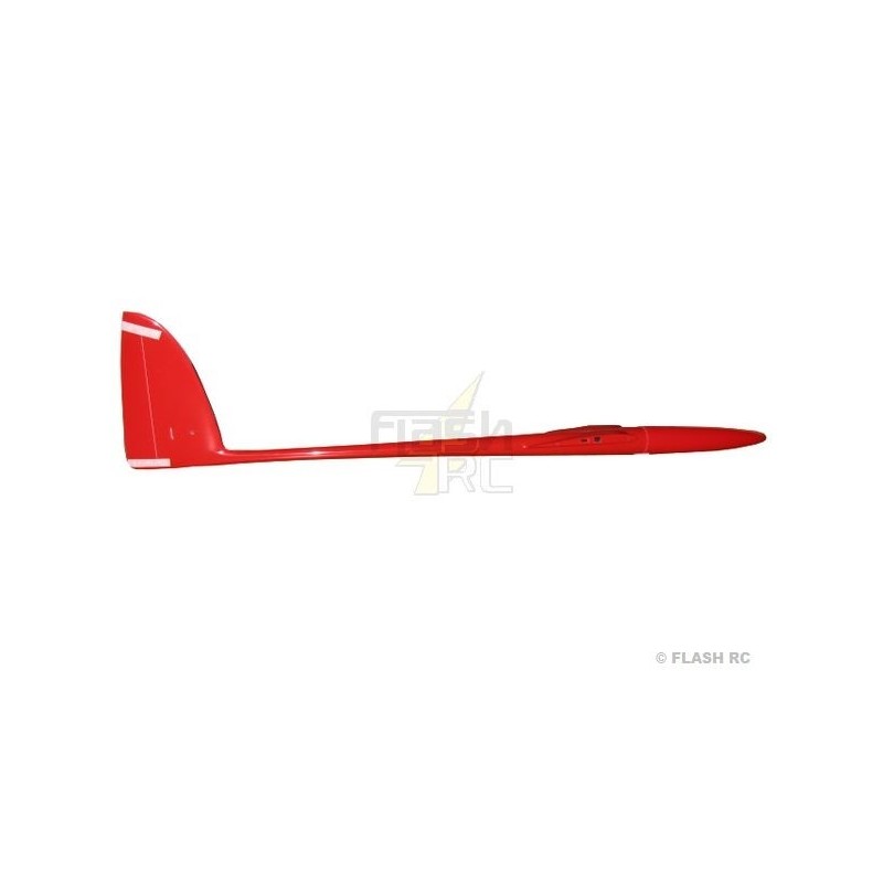 Fuselages Planeurs/Motoplaneurs RC - Fuselage FDV Typhoon rouge RCRCM - FLASH RC