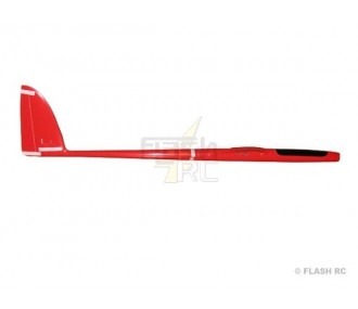 Fuselages Planeurs/Motoplaneurs RC - Fuselage FDV E-Typhoon rouge RCRCM - FLASH RC