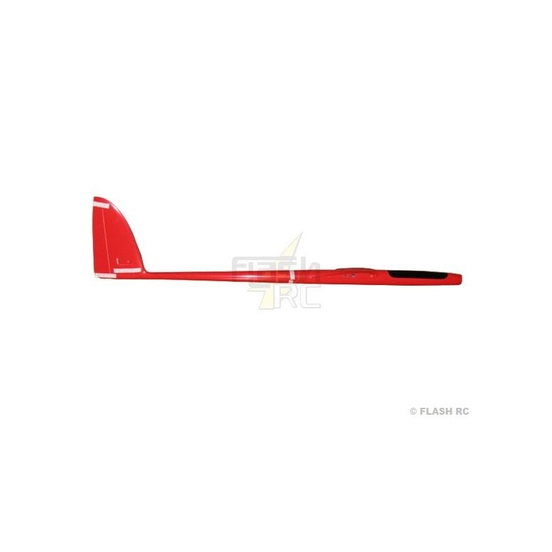 Fuselages Planeurs/Motoplaneurs RC - Fuselage FDV E-Typhoon rouge RCRCM - FLASH RC