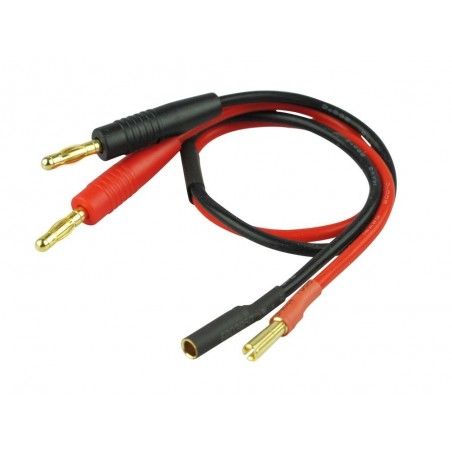 Für Antriebsbatterien - Ladekabel Kontakt OR 4mm Ø14AWG L:30cm - FLASH RC