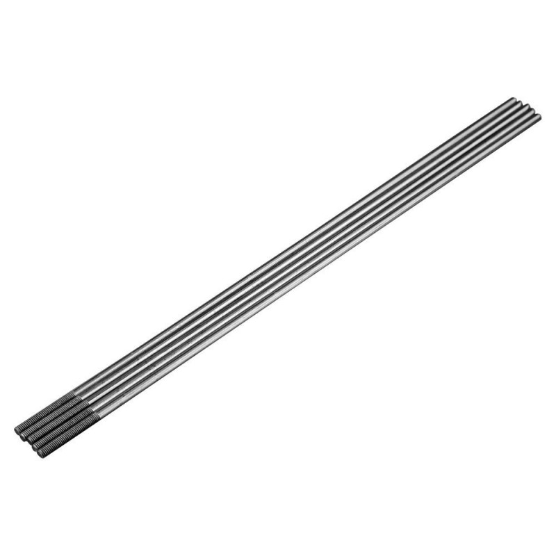 Tiges filetées - Tiges 1 bout filetée M3 Ø2.6x200mm (5 pcs) - FLASH RC
