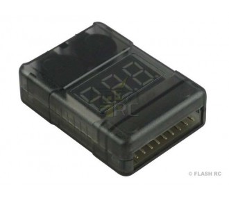 Voltmètres - Voltmètre 2-8S Lipo - FLASH RC