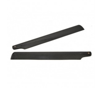 BLADE 300 CFX E-FLITE - Pair of carbon blades 245 mm - Blade 300CFX E-Flite - FLASH RC
