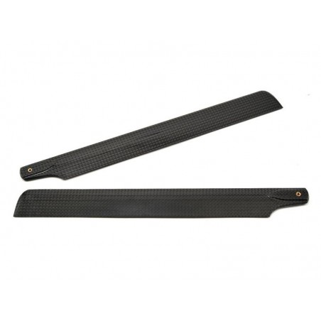 BLADE 300 CFX E-FLITE - Paire de pales carbone 245 mm - Blade 300CFX  E-Flite - FLASH RC