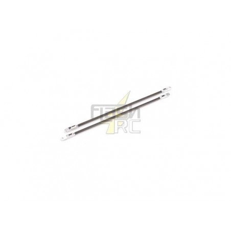 BLADE 300 CFX E-FLITE - BLH4525A - Soporte de viga y tirantes de aluminio - Blade 300 CFX E-Flite - FLASH RC