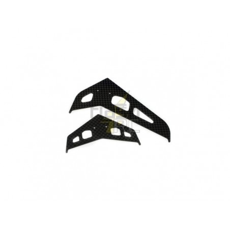 BLADE 300 CFX E-FLITE - BLH4530C - Dérive et stabilisateur en carbone - Blade 300 CFX E-Flite - FLASH RC