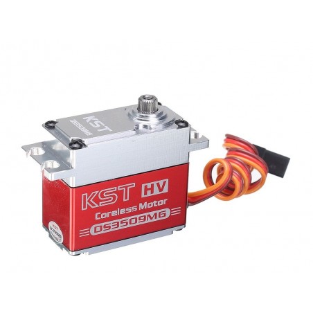 Servos - Standard servo KST DS3509MG HV (78g, 32kg.cm, 0.13s/60°) - FLASH RC