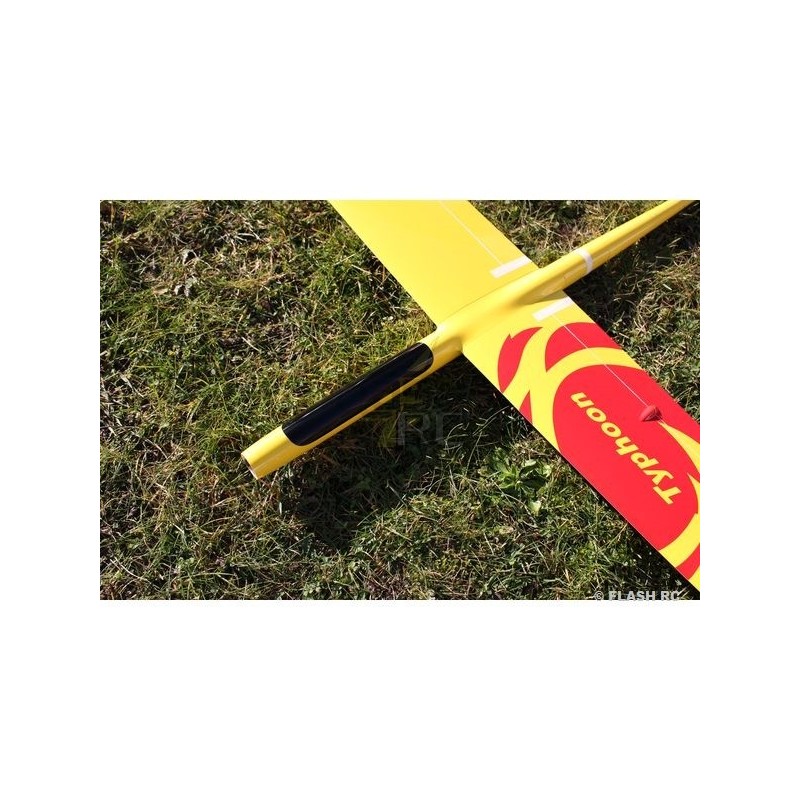Motoalianti RC - E-Typhoon Full Carbon 2,00m giallo e rosso RCRCM - FLASH RC