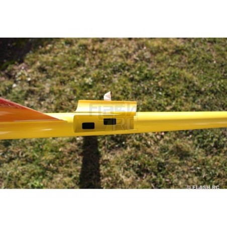 RC Motorgliders - E-Typhoon Full Carbon 2.00m yellow and red RCRCM - FLASH RC
