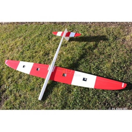 RC gliders - E-Typhoon Full Carbon 2.00m white & red RCRCM - FLASH RC