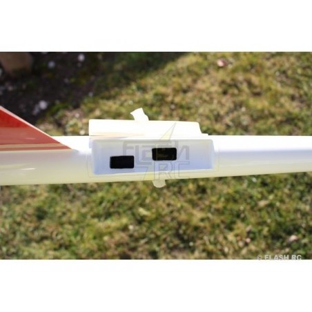 Alianti RC - E-Typhoon Full Carbon 2,00m bianco e rosso RCRCM - FLASH RC