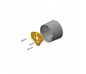 Motors and motor accessories for kits - Motor base with aluminium support for Funjet 2/Funjet 2 Ultra - FLASH RC