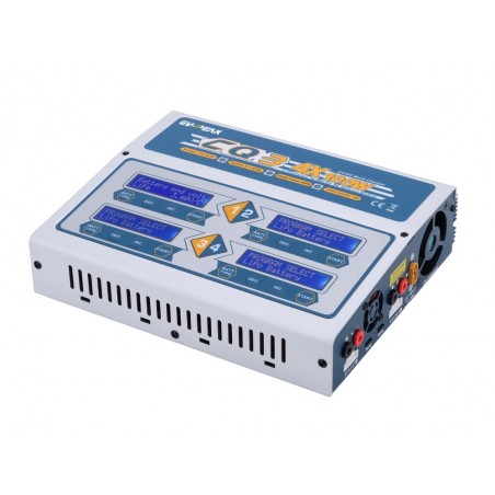 Ladegeräte - Ladegerät CQ3 4x100W 12V/220V EV PEAK - FLASH RC