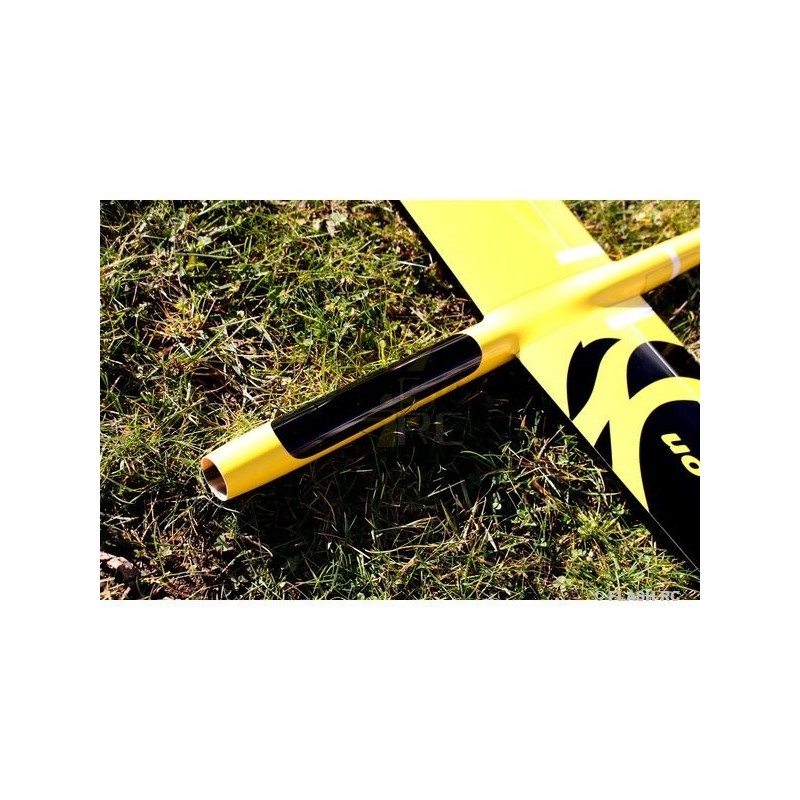 RC gliders - E-Typhoon Full Carbon 2.00m yellow & black RCRCM - FLASH RC