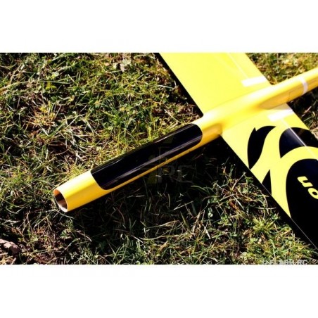 Motoplaneurs RC - E-Typhoon Full Carbon 2.00m jaune & noir RCRCM - FLASH RC