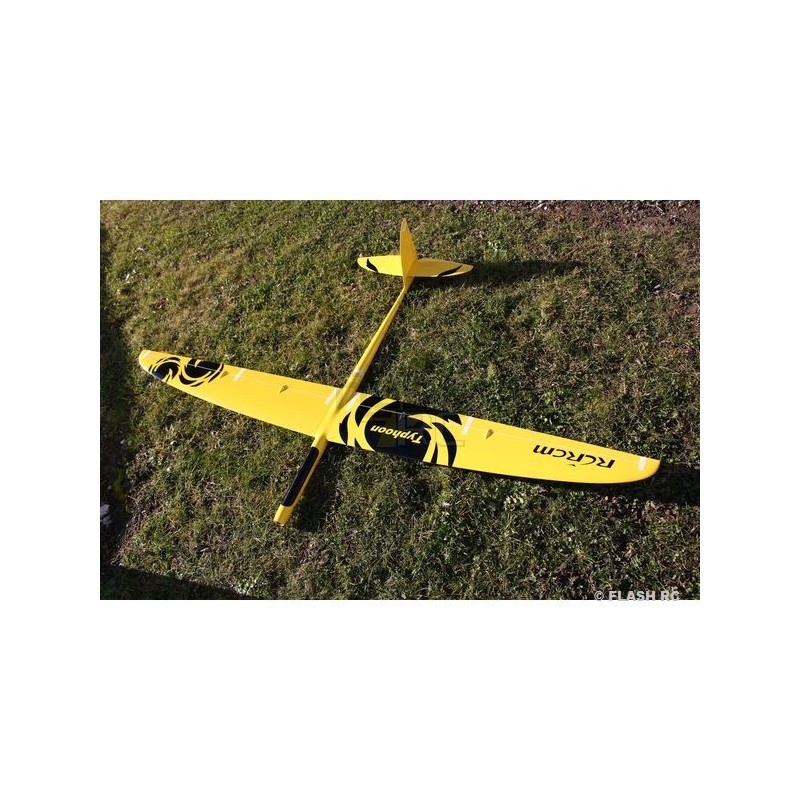 Motoalianti RC - E-Typhoon tutta fibra circa 2,00m giallo e nero RCRCM - FLASH RC