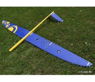 RC Motorgliders - E-Strega all fiber approx.2.90m yellow & blue RCRCM - FLASH RC 2