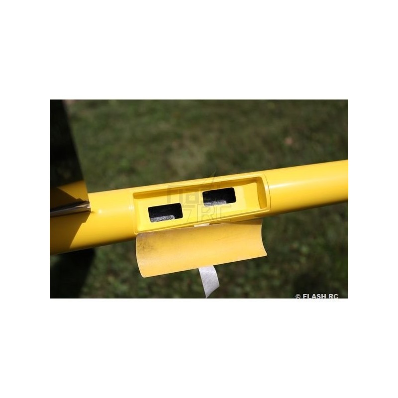 RC Motorgliders - E-Strega all fiber approx.2.90m yellow & black RCRCM - FLASH RC
