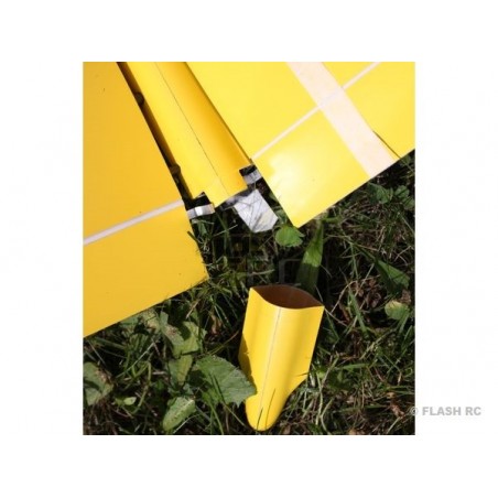 Motoplaneurs RC - E-Strega tout fibre env.2.90m  jaune & noir RCRCM - FLASH RC