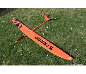 Motoalianti RC - E-Strega tutta fibra ca.2,90m arancio e nero RCRCM - FLASH RC