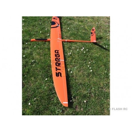 Motoplaneurs RC - E-Strega tout fibre env.2.90m  orange & noir RCRCM - FLASH RC