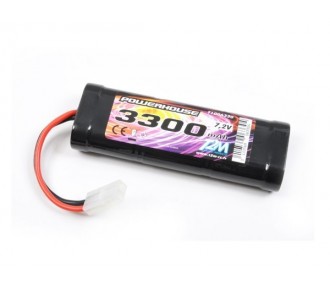 Batteries voitures et bateaux RC - Batterie NiMh 7.2V 3300mAh Tamiya T2M - FLASH RC